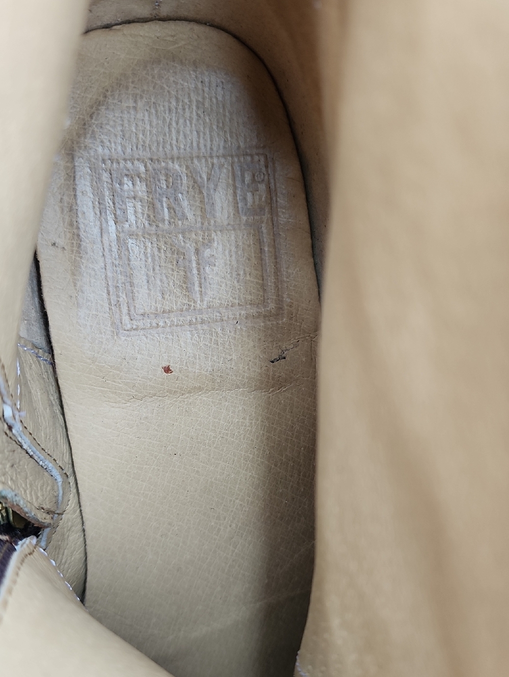 Frye Ankle Boots Side Zipper Size 8 B - Picture 4 of 16